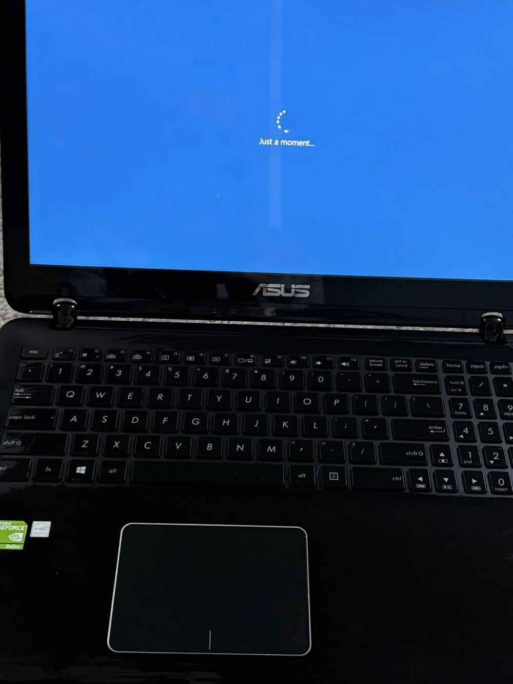 ASUS *Brand New * Black Laptop with Windows and Eye detection